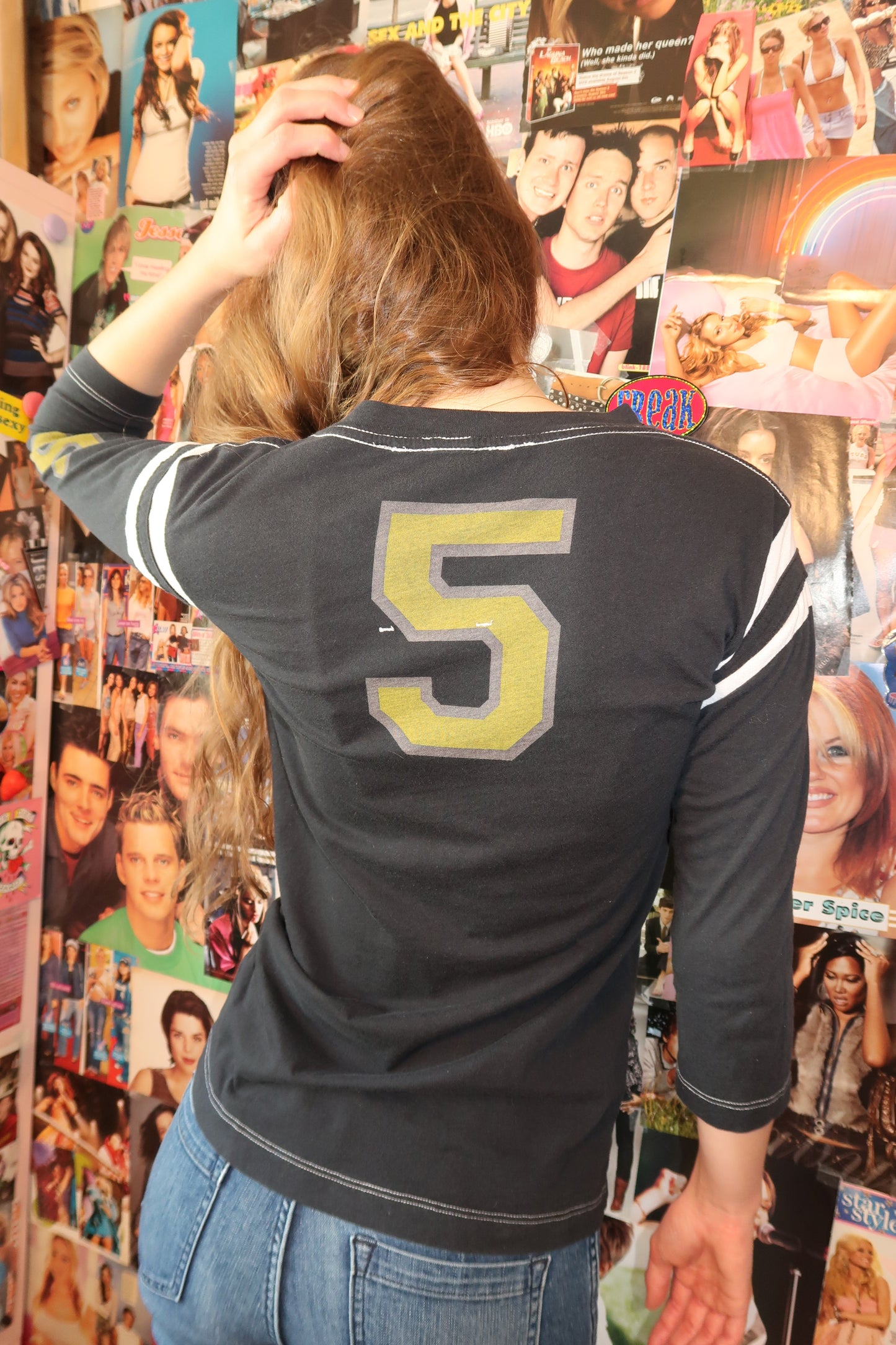 HOLLABACK GIRL BASEBALL TOP