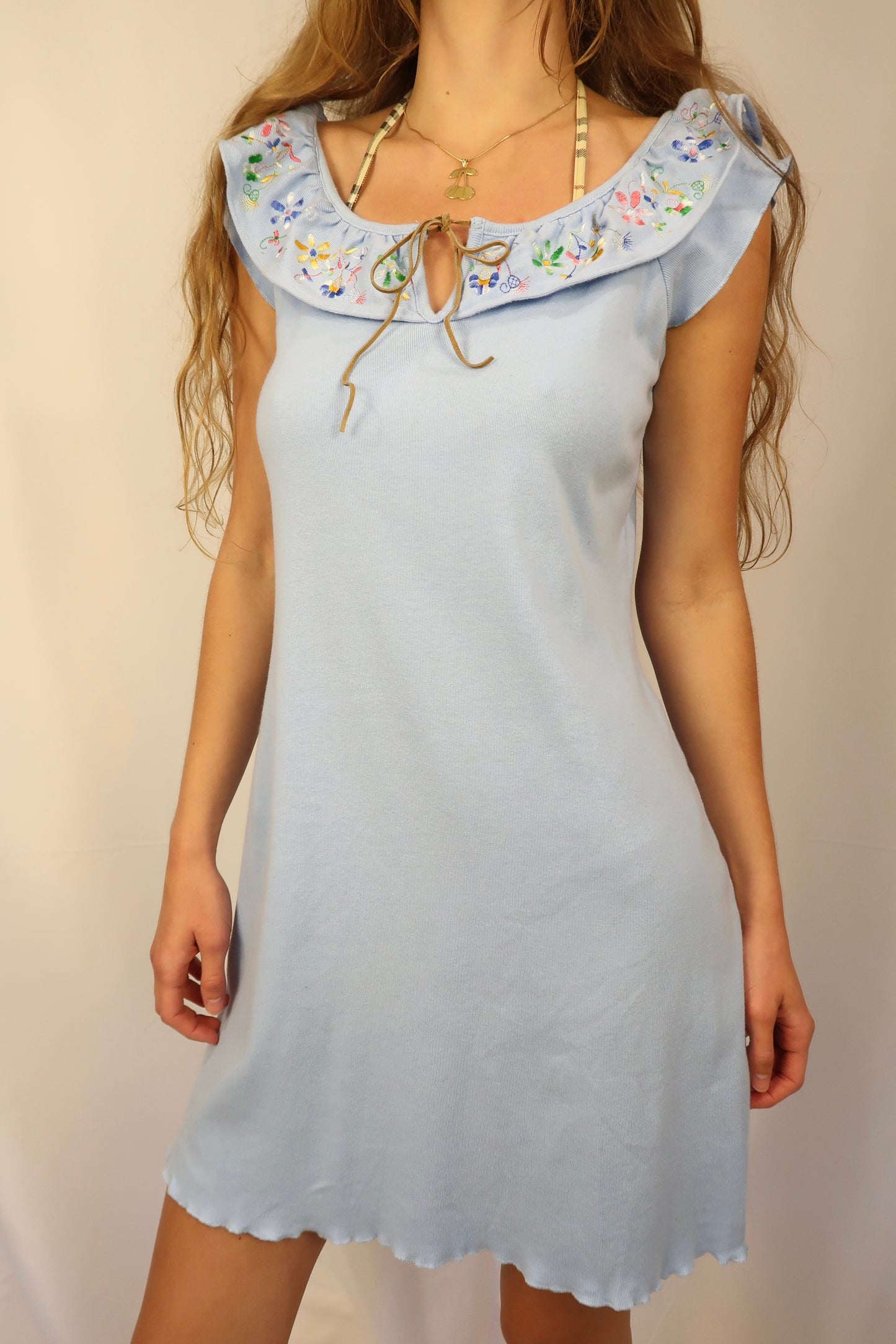 Y2K COUNTING CLOUDS DRESS