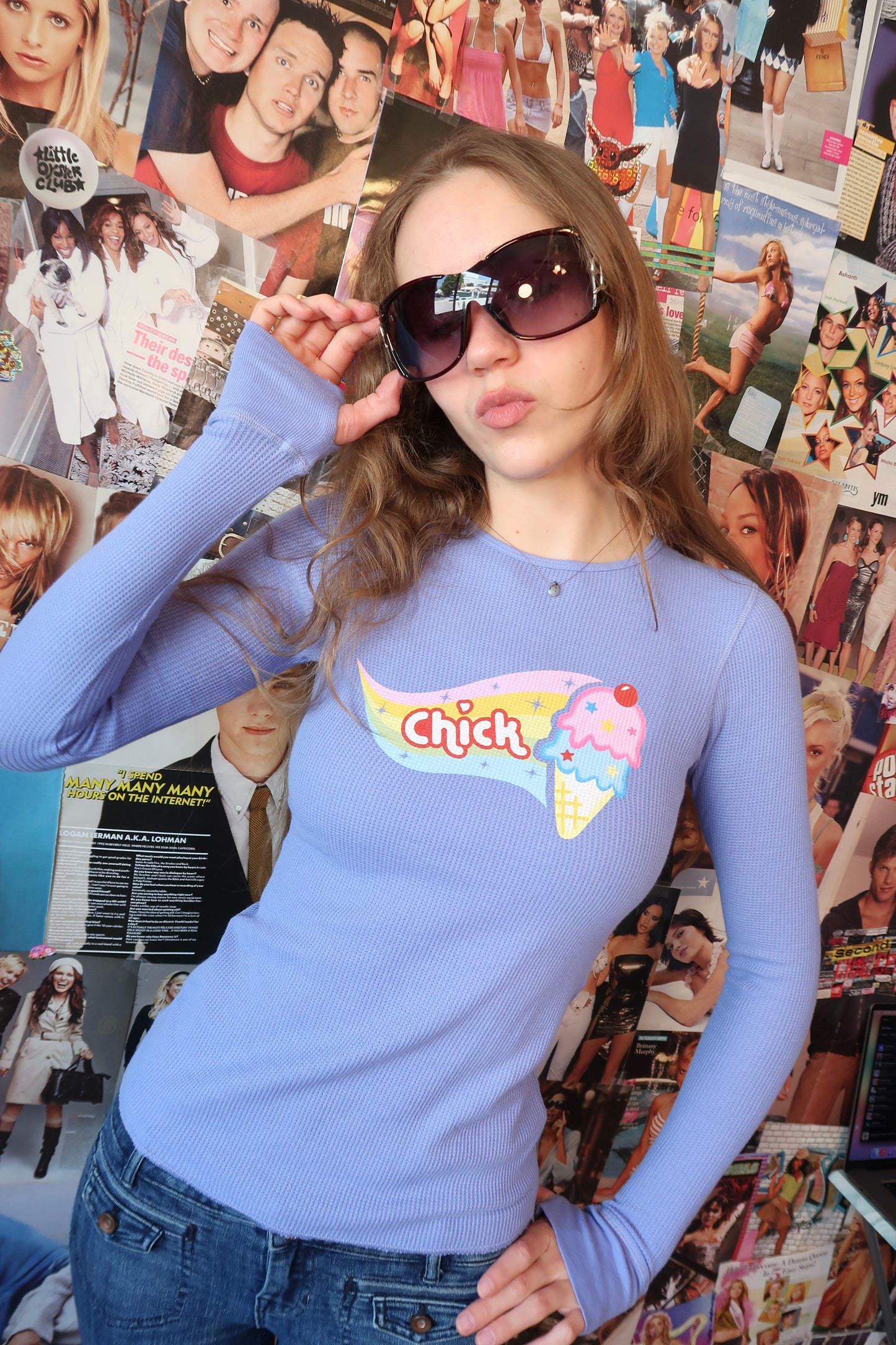 NICKY HILTON ICE CREAM TOP