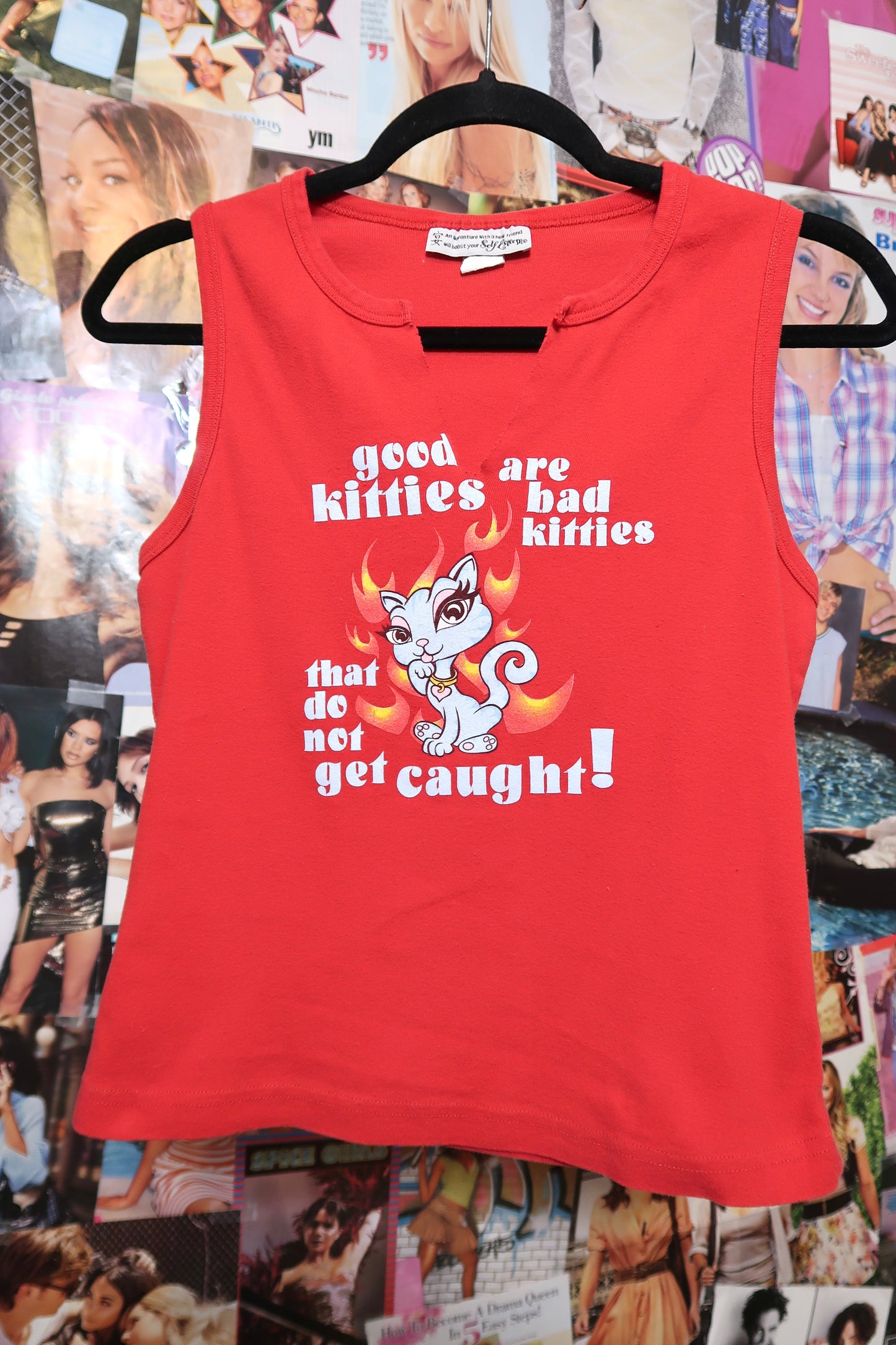 Y2K BAD KITTY TANK