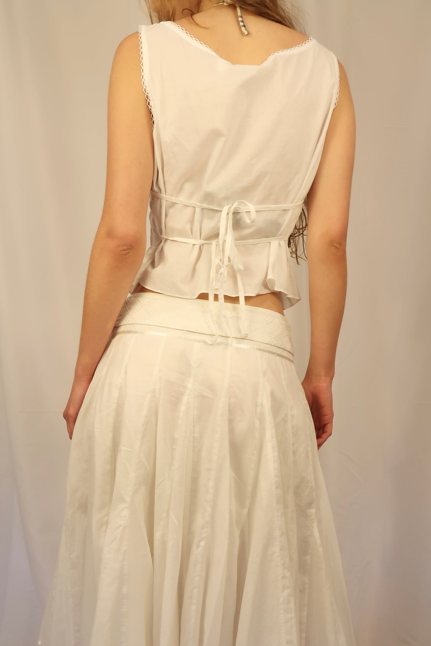 Y2K PIÑA COLADA SKIRT