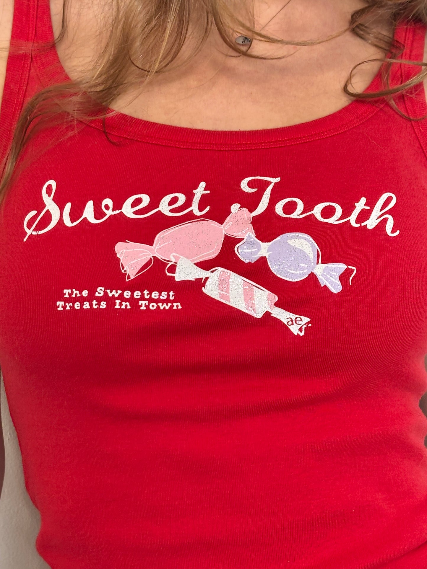 AMERICAN EAGLE SWEET TOOTH TANK