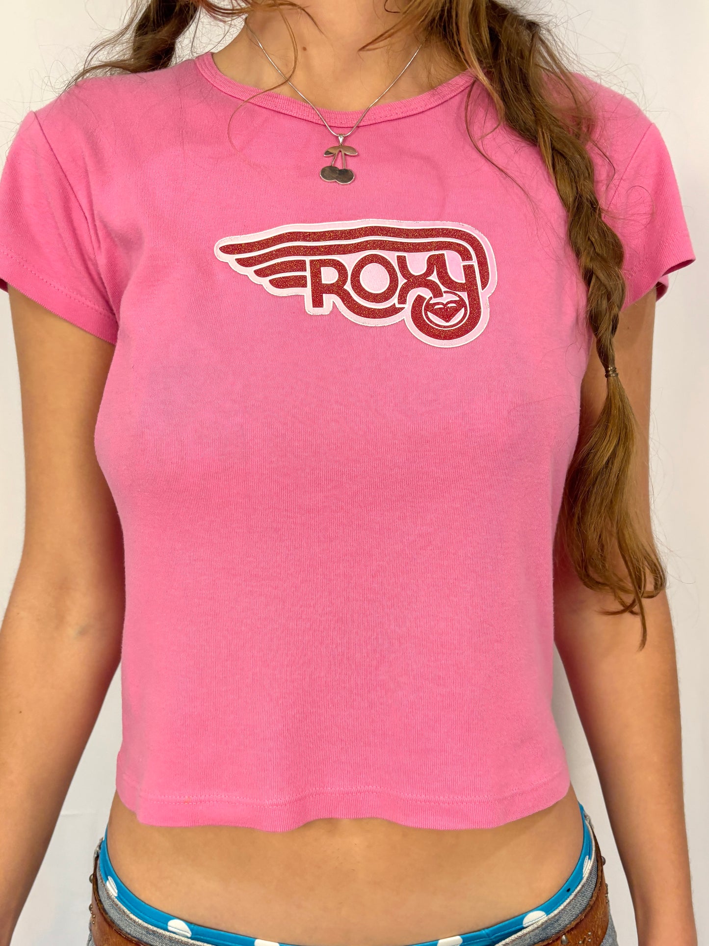 Y2K ROXY GLITTER T-SHIRT