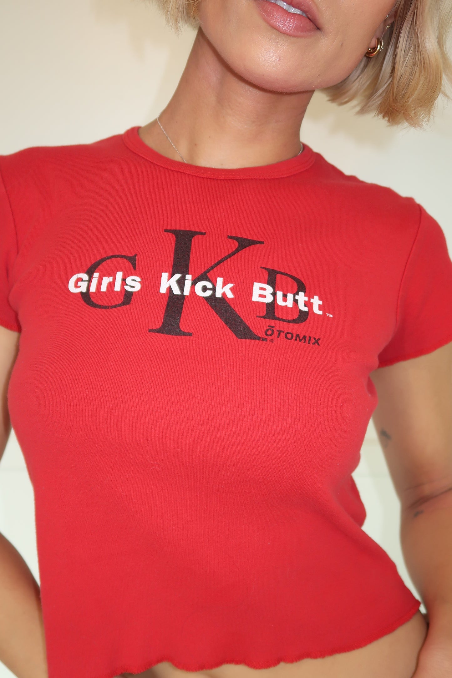 GIRLS KICK BUTT BABY TEE