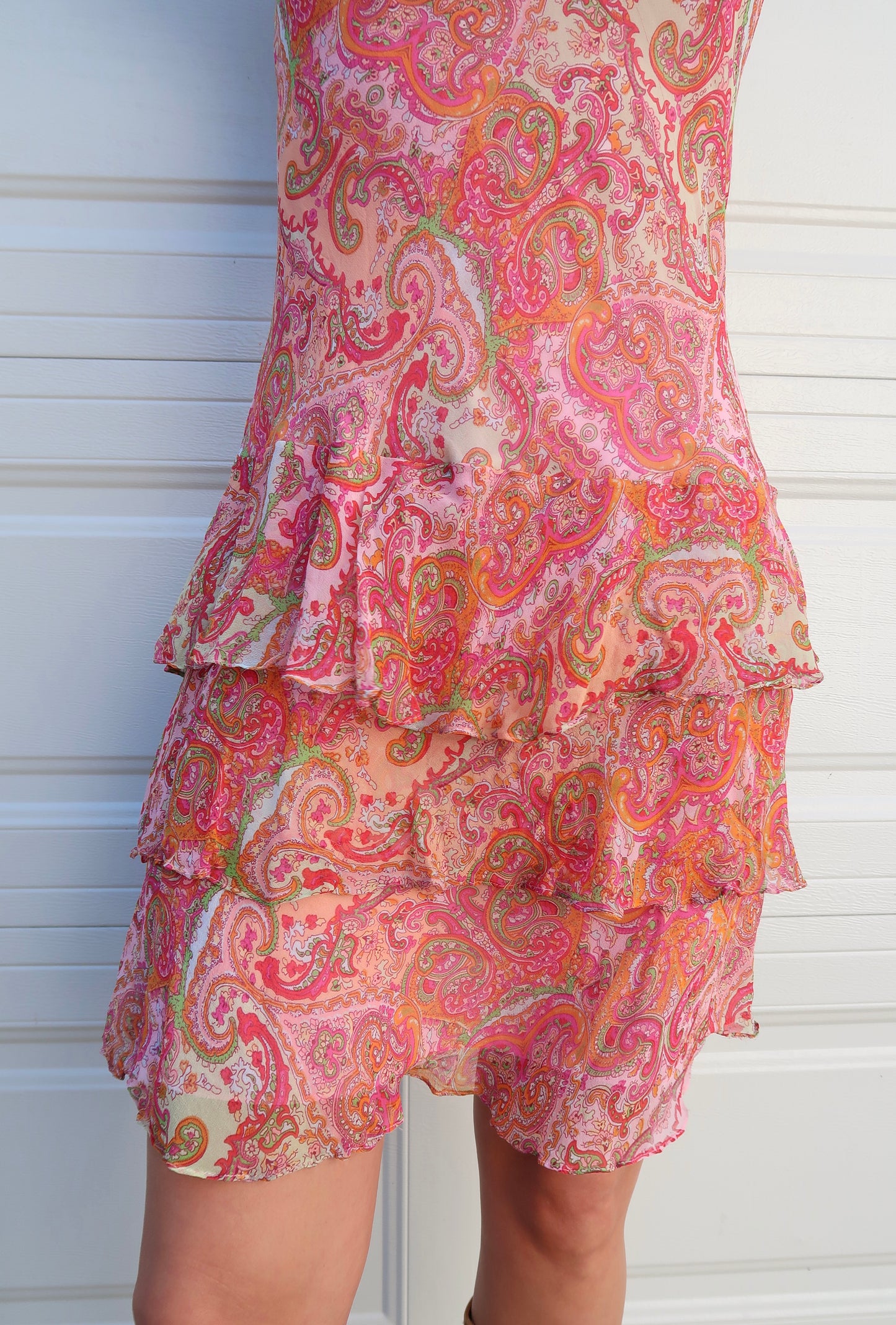 SILK PAISLEY PRINCESS DRESS