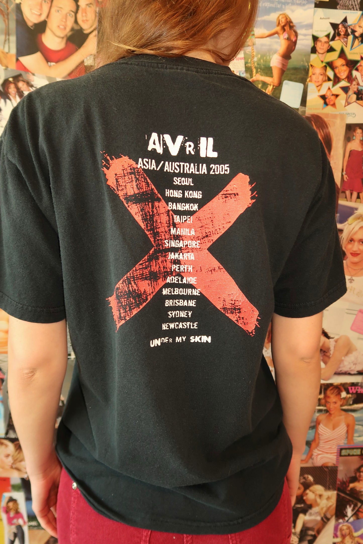 2005 AVRIL LAVINE TOUR SHIRT