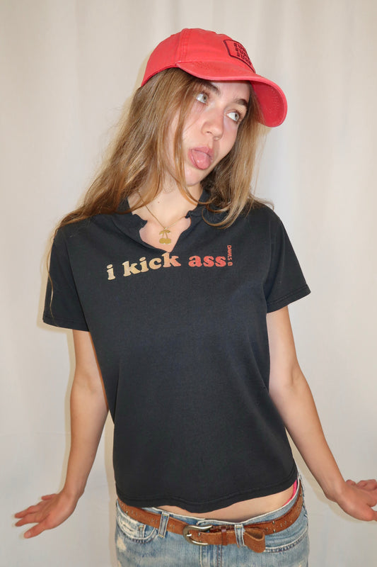 VINTAGE KICK ASS T-SHIRT