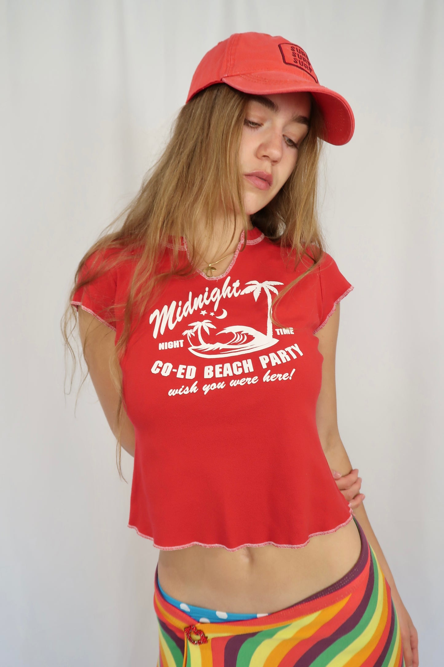 Y2K MIDNIGHT BEACH PARTY T-SHIRT