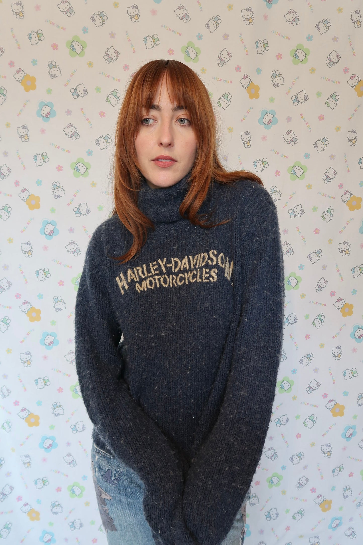 VINTAGE HARLEY DAVIDSON SWEATER