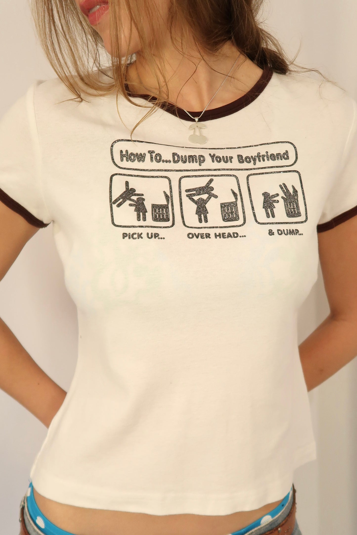 VINTAGE DUMP HIM T-SHIRT