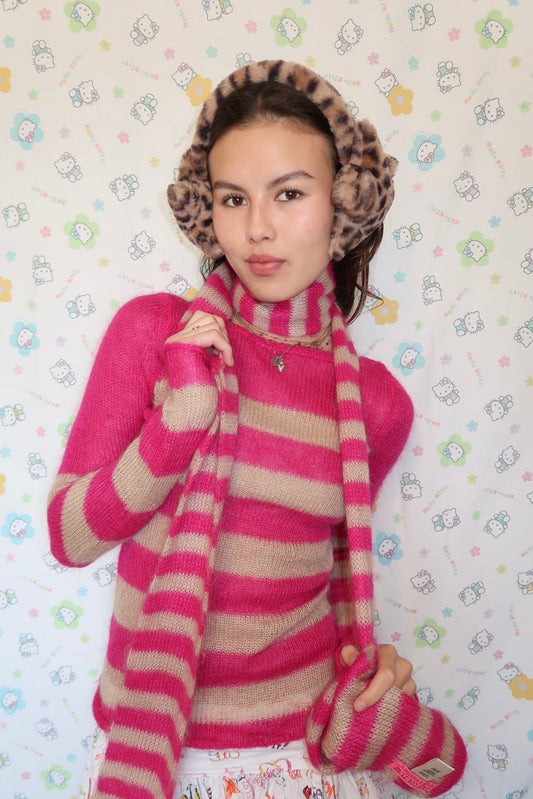 JUICY COUTURE SCARF & SWEATER SET