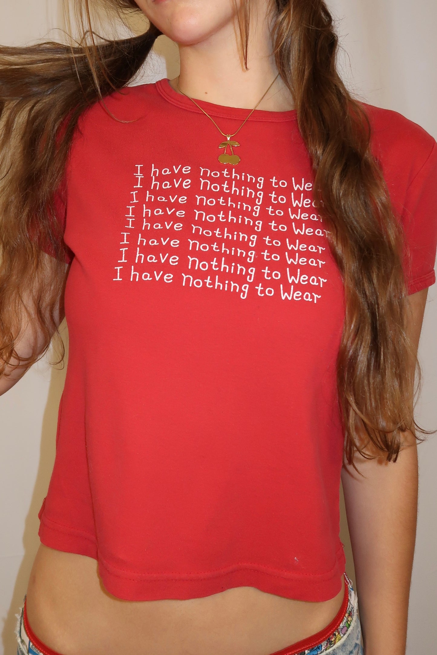 Y2K NOTHING TO WEAR T-SHIRT