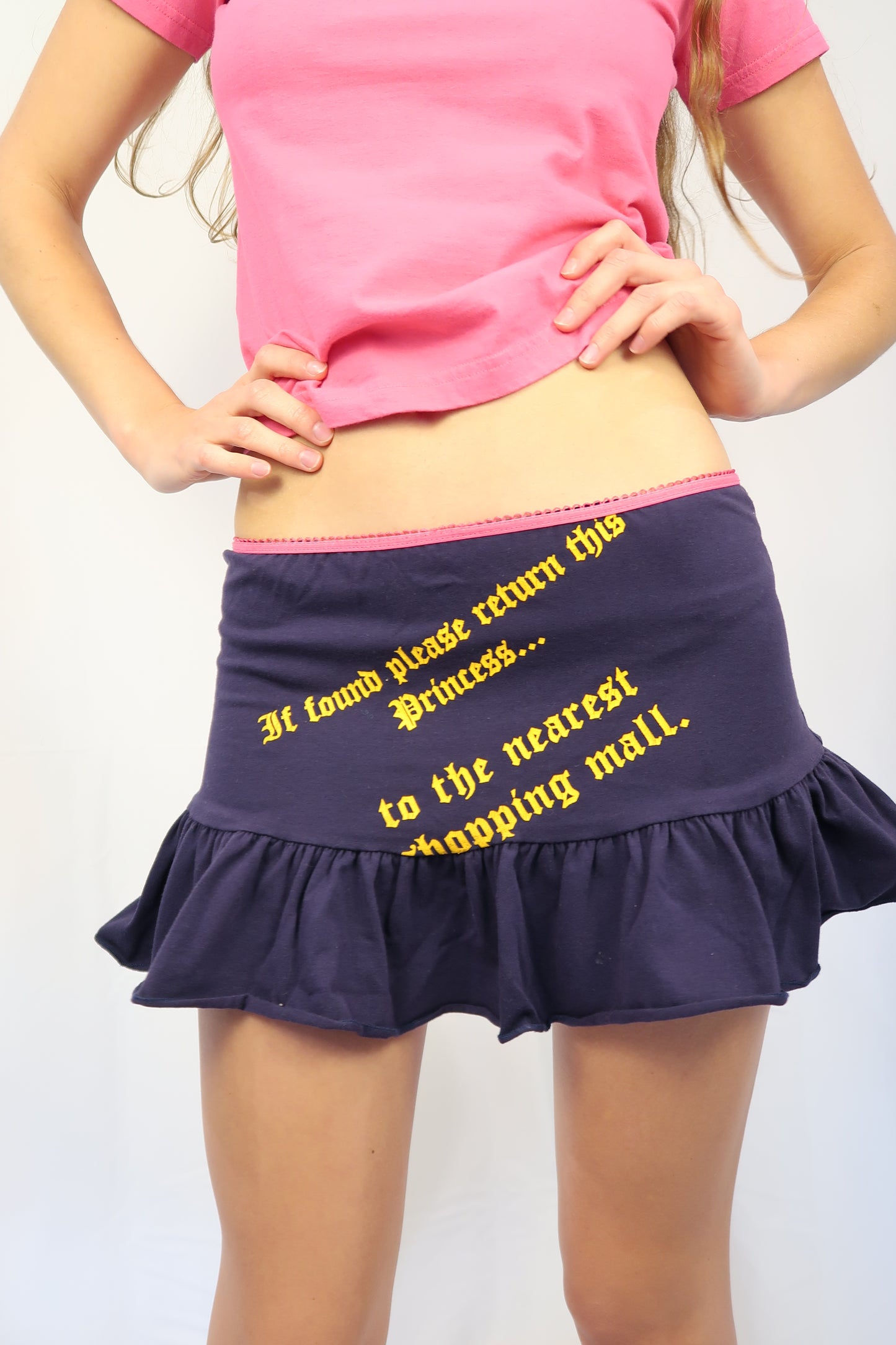 VINTAGE SHOPAHOLIC SKIRT
