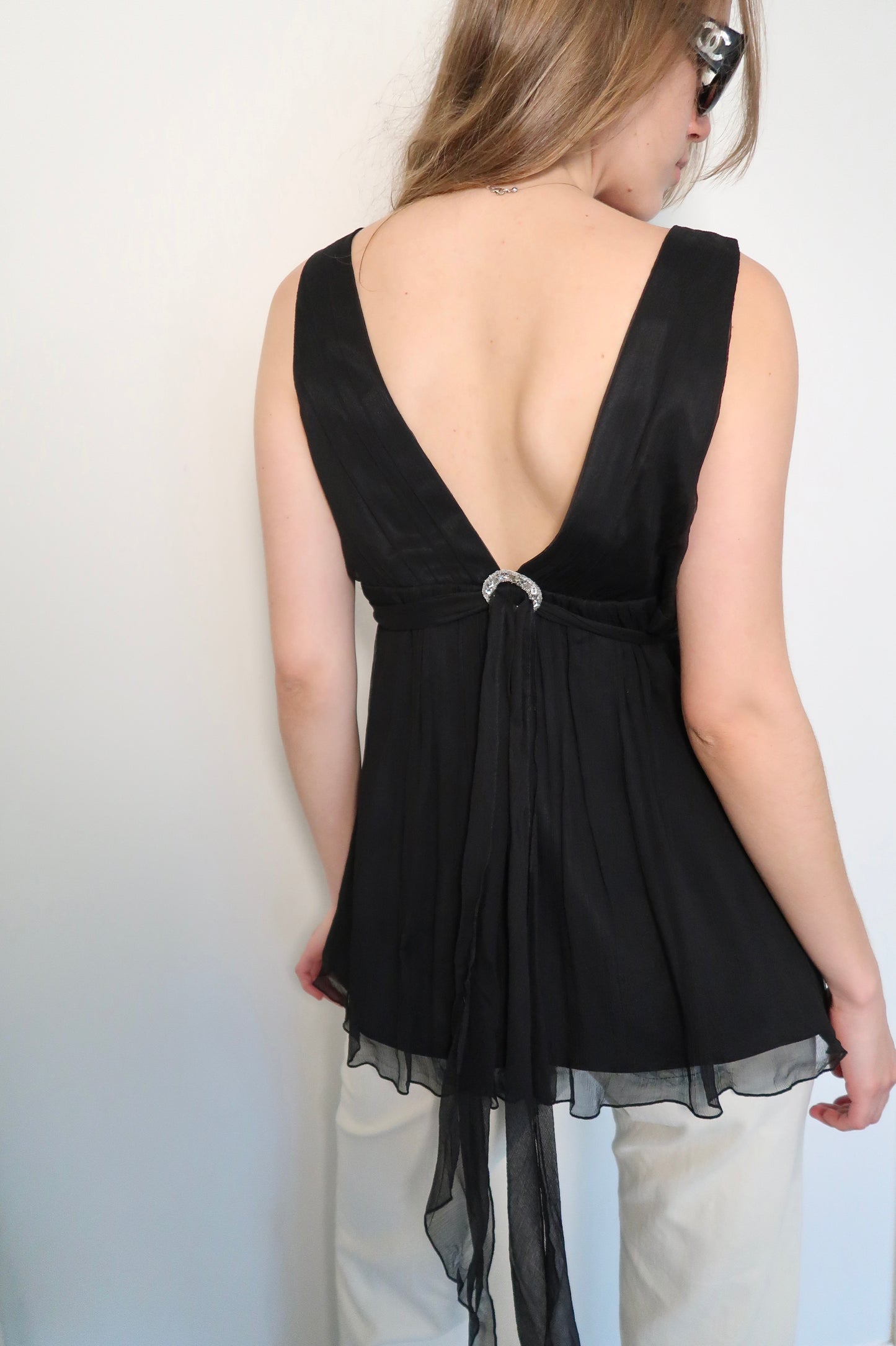 GIRLS NEXT DOOR SILK TOP