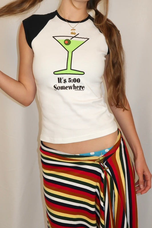Y2K MARTINI T-SHIRT