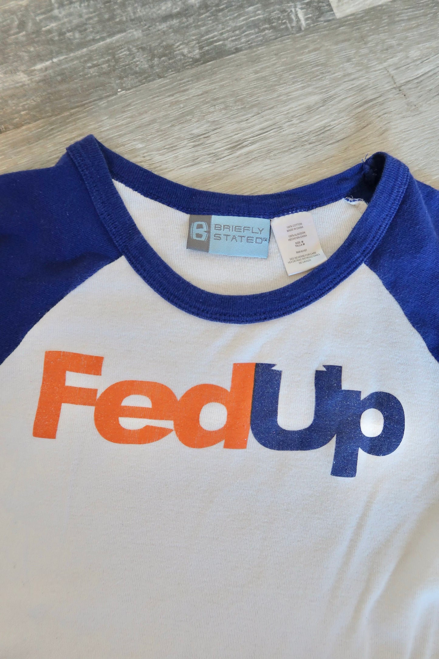 Y2K FEDUP BABY TEE