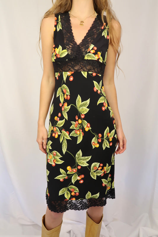 VINTAGE BEBE LACE DRESS