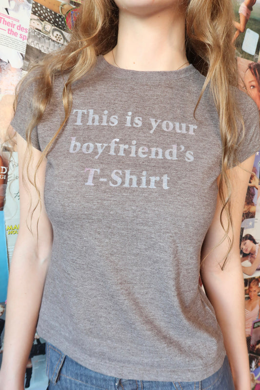 YOUR BOYFRIEND’S T-SHIRT