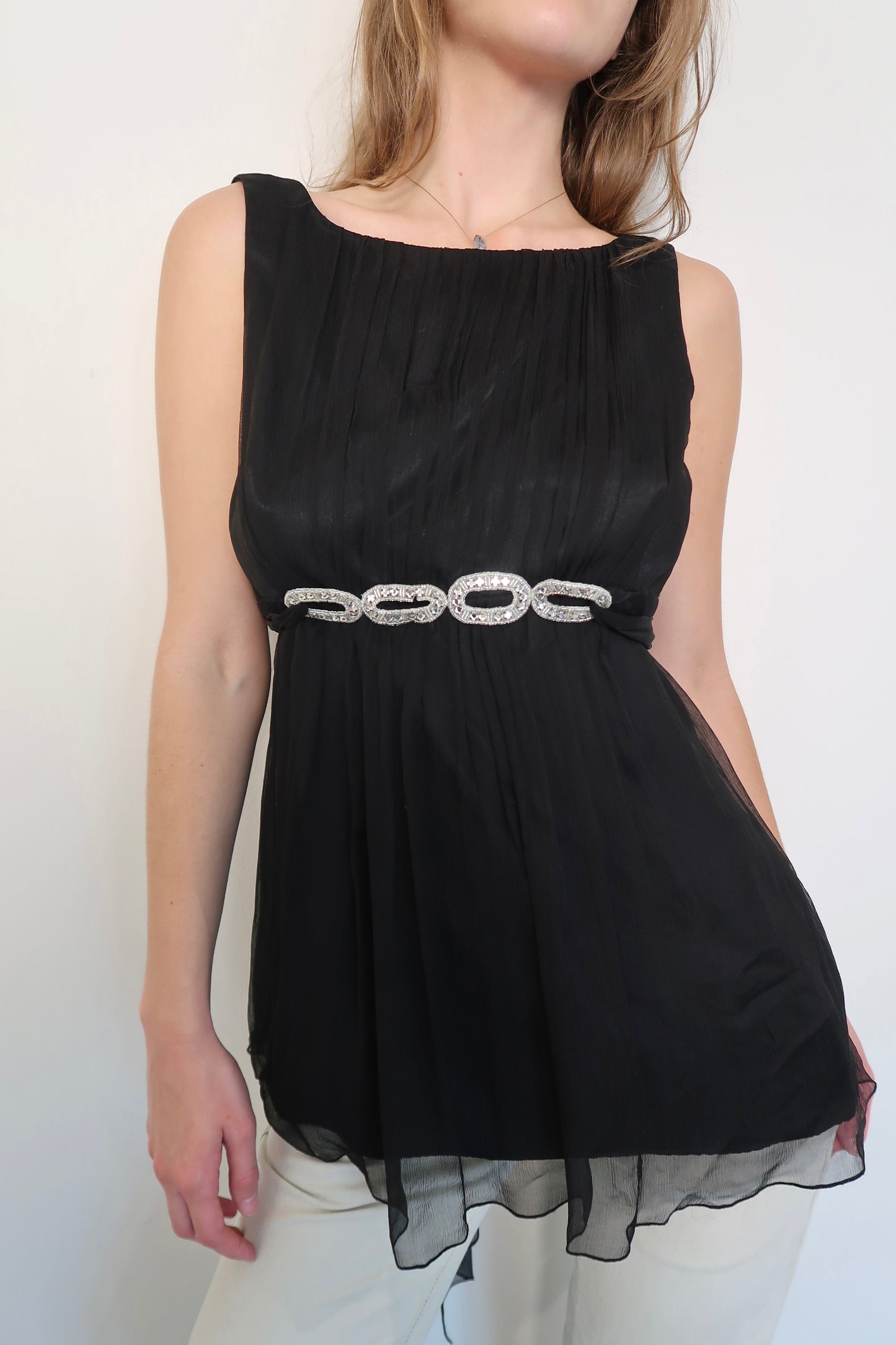 GIRLS NEXT DOOR SILK TOP