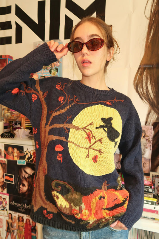 VINTAGE WITCHY WOMAN SWEATER