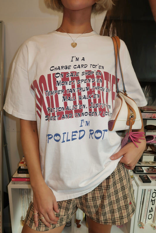 VINTAGE SPOILED ROTTEN TEE