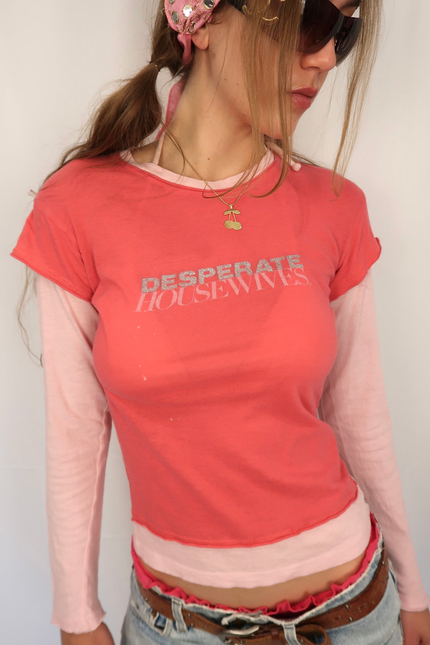 DESPERATE HOUSEWIVES LAYERED LONG-SLEEVE