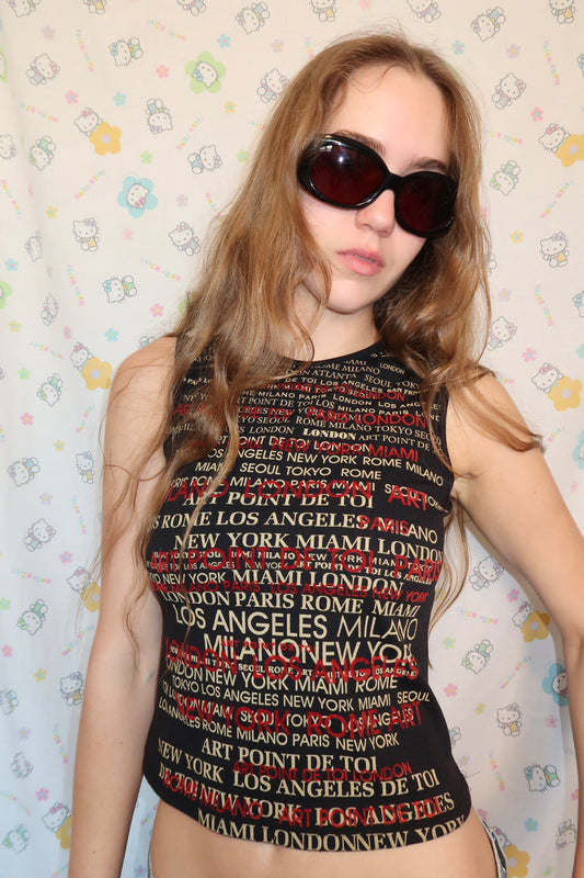 Y2K CITY GIRL TANK