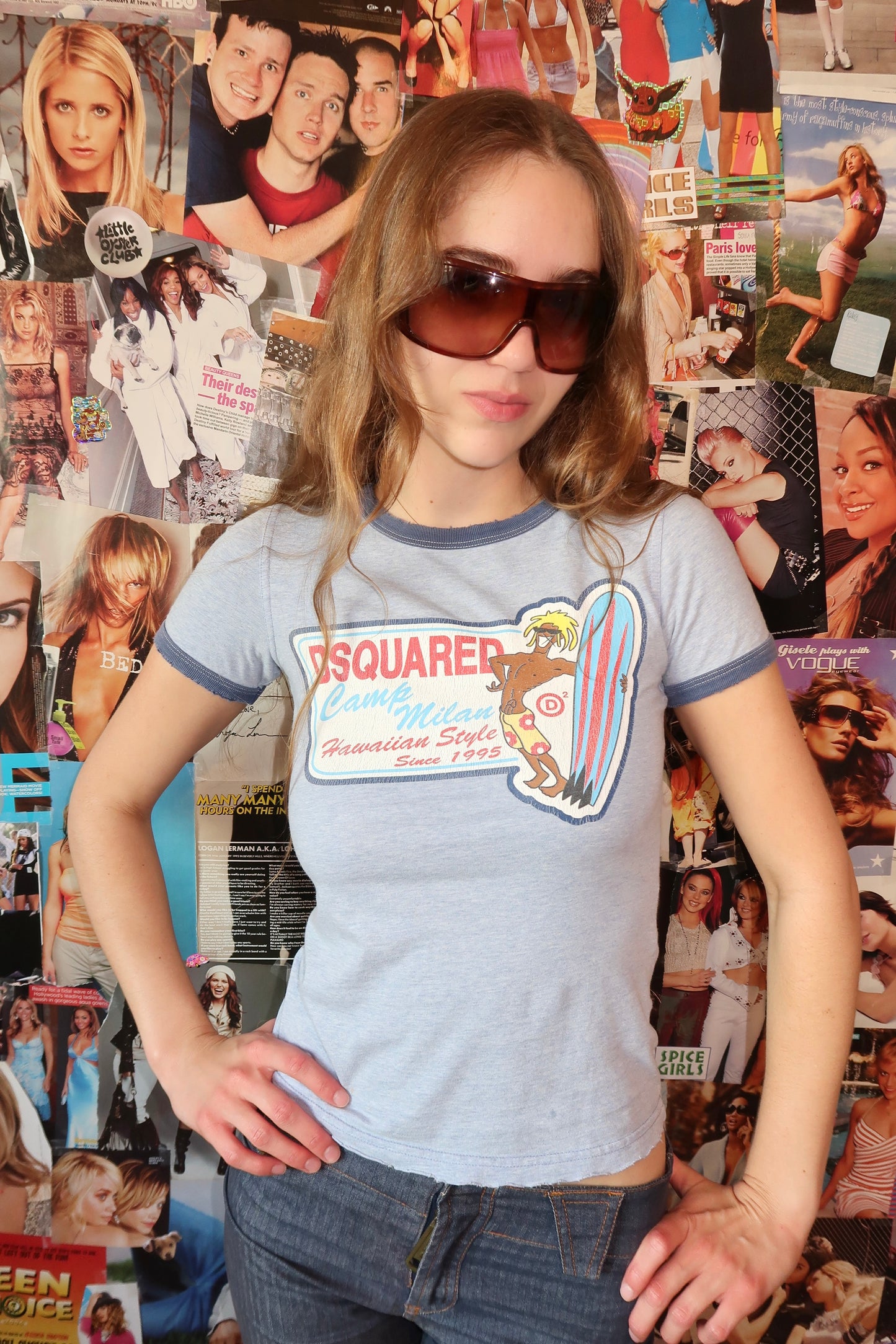 DSQUARED2 HAWAIIAN T-SHIRT