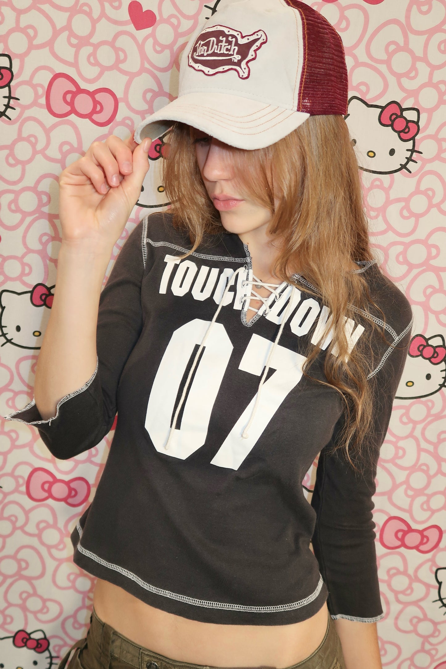 Y2K TOUCHDOWN TOP