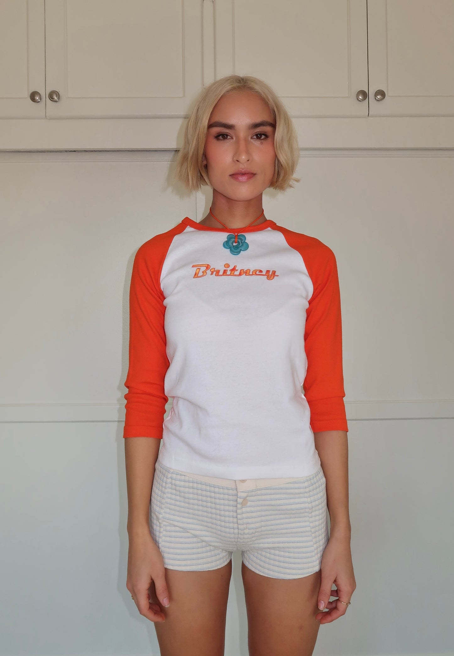BRITNEY SPEARS BASEBALL TEE