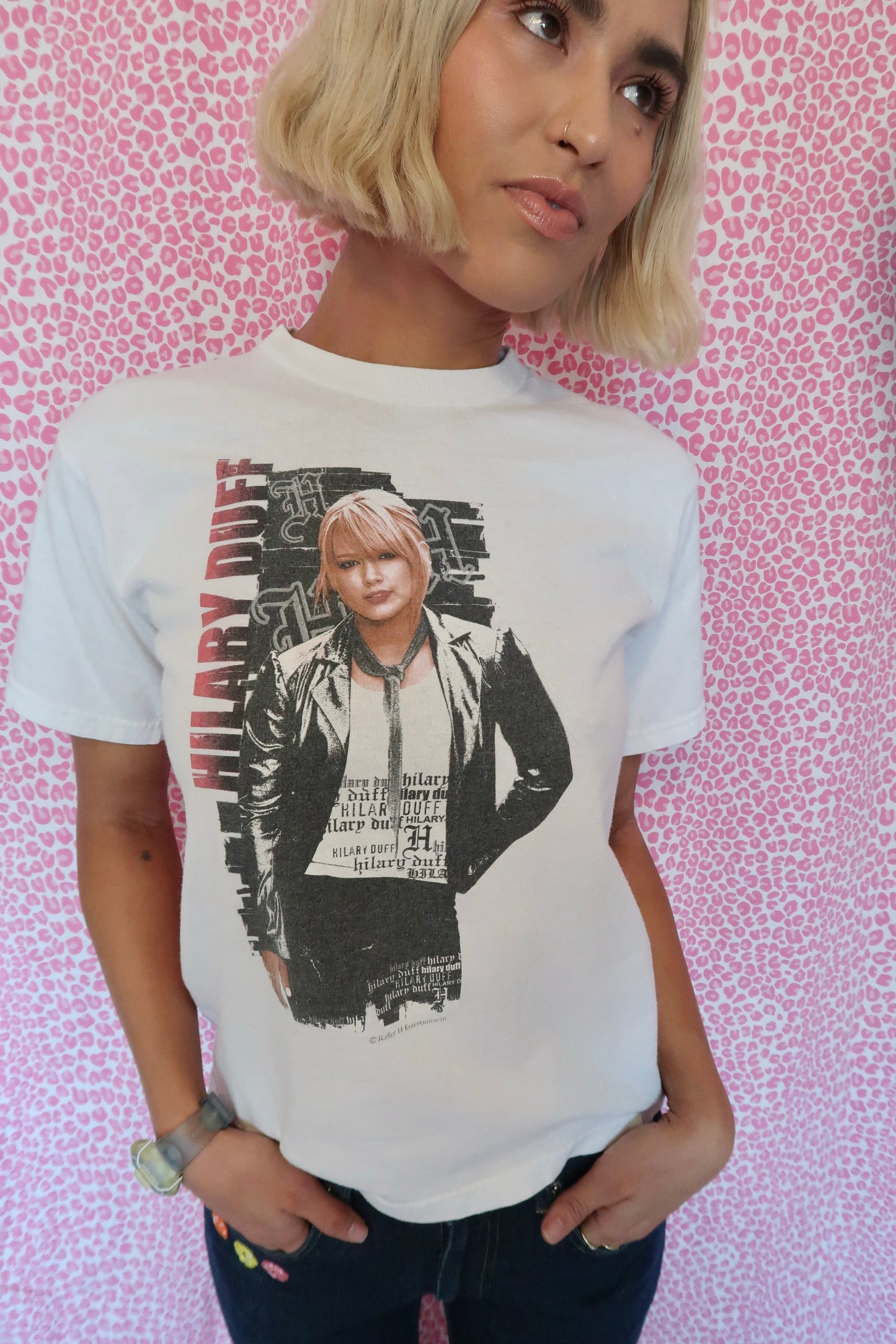 2004 HILARY DUFF TOUR TEE