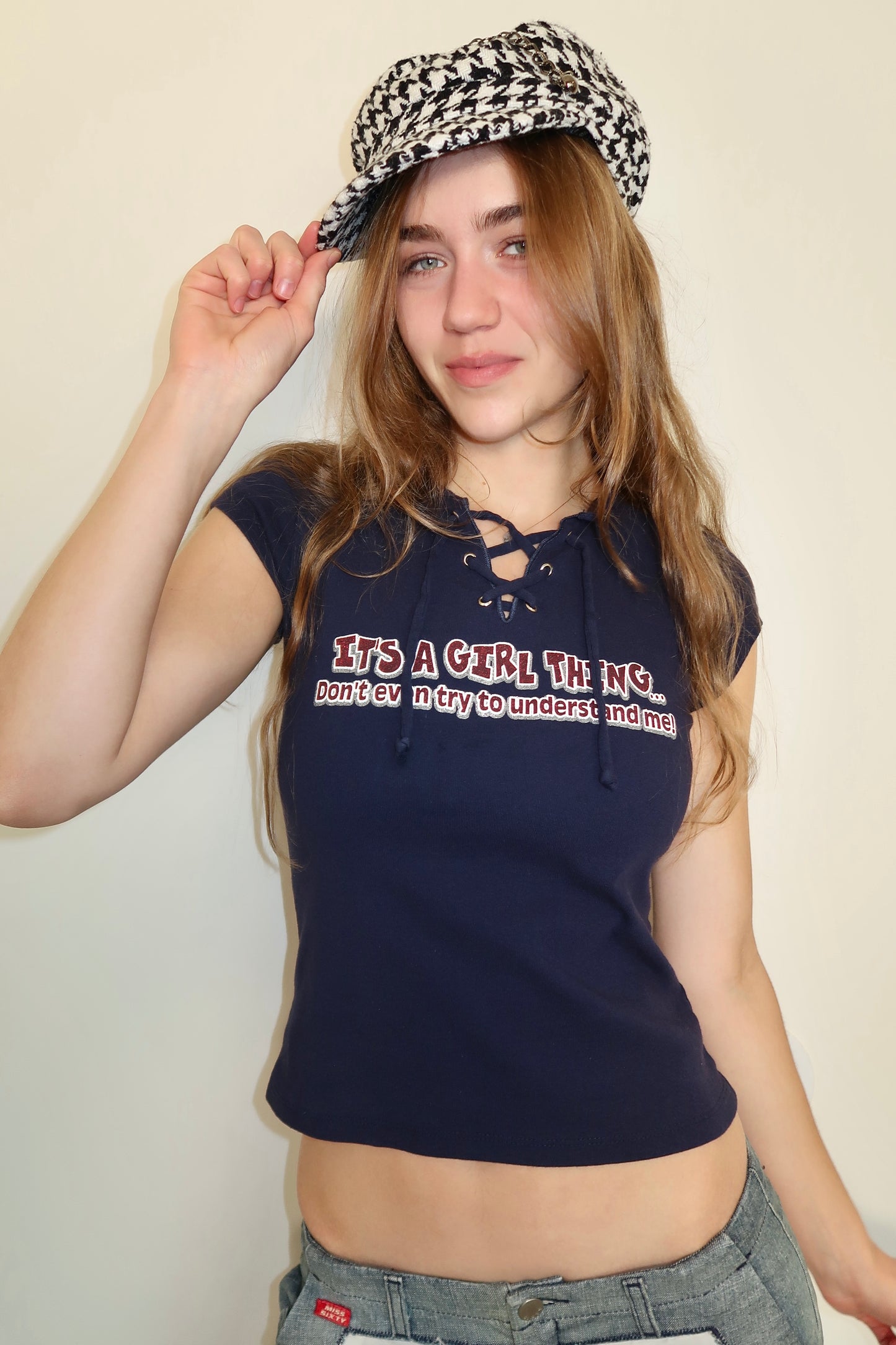 GLITTERY GIRL THING TOP