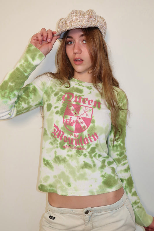JUICY BEDAZZLED TIE-DYE THERMAL