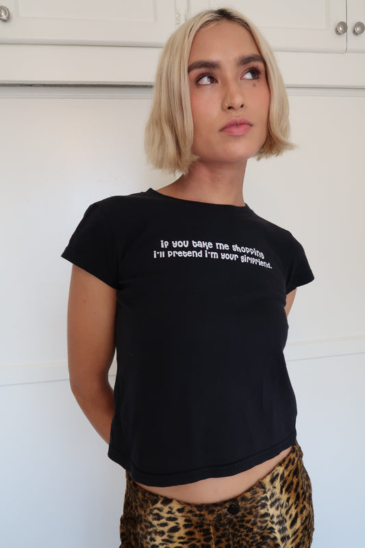 DAVID & GOLIATH SHOPAHOLIC TEE