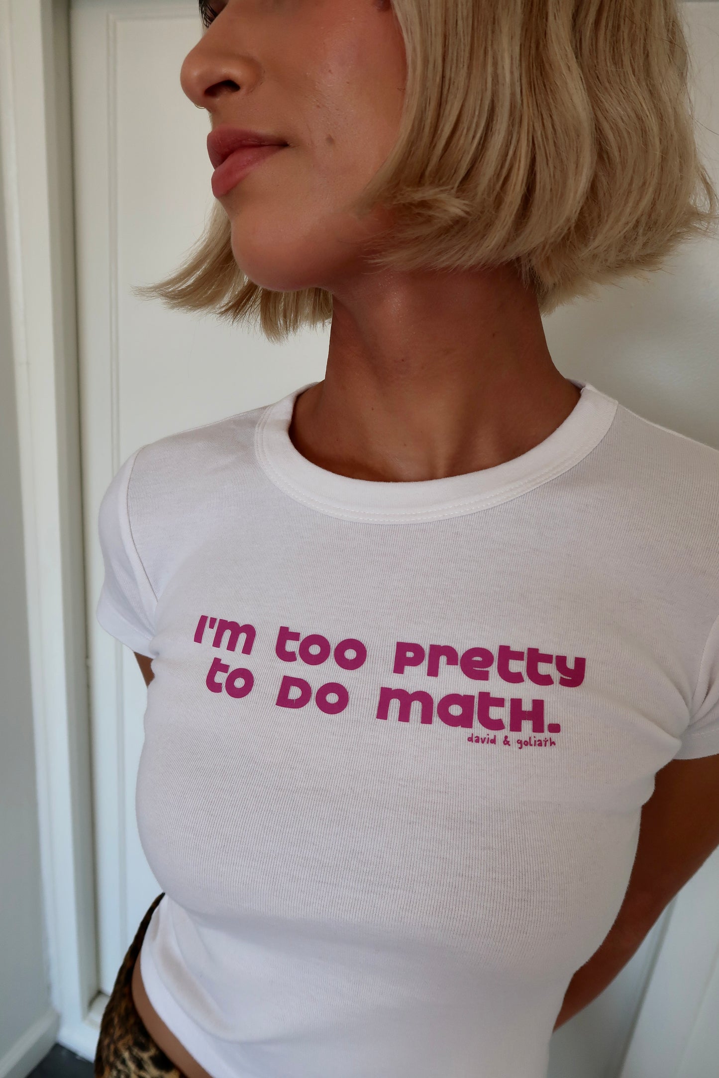 DAVID & GOLIATH PRETTY BABY TEE