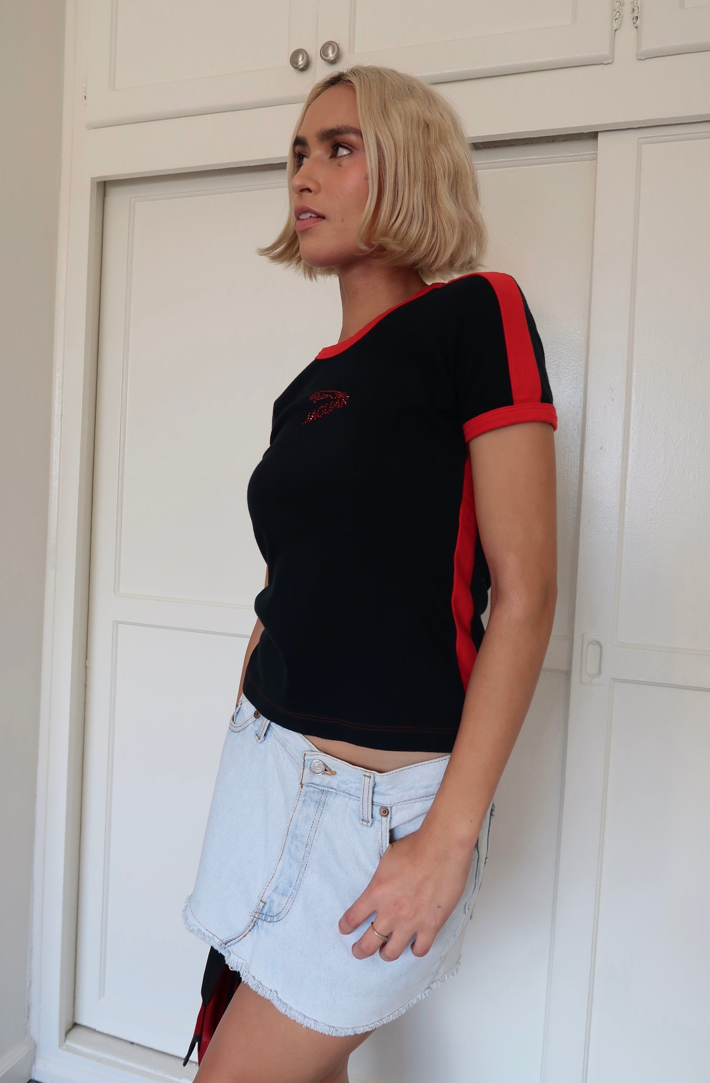 BEDAZZLED JAGUAR TEE