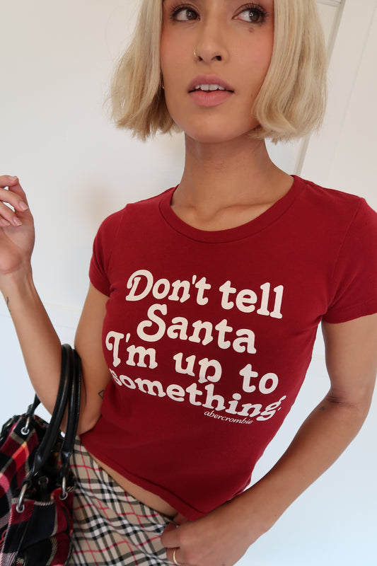 Y2K ABERCROMBIE SANTA TEE