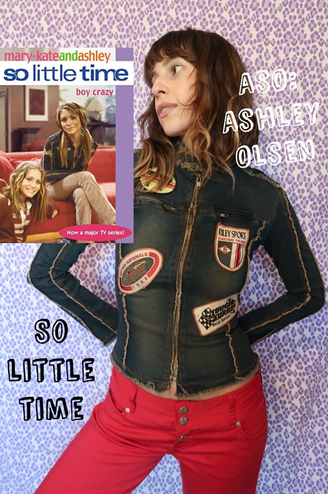 ASHLEY OLSEN MOTO JACKET