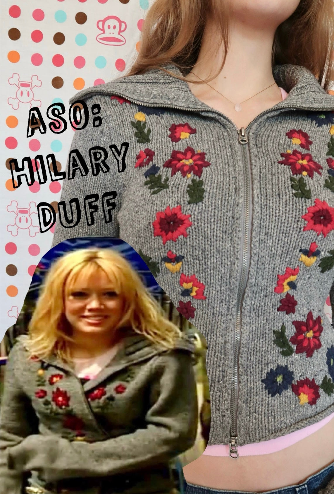 2003 HILARY DUFF SWEATER