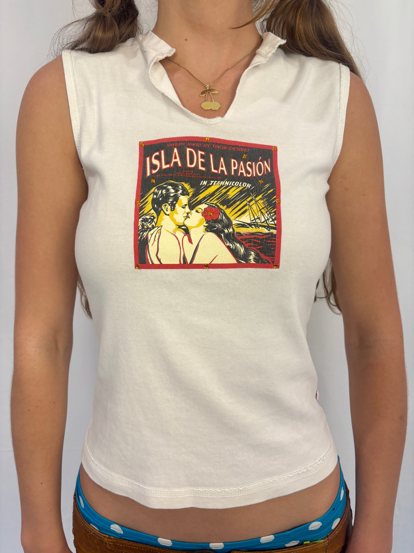 BEDAZZLED ISLA DE LA PASION TOP