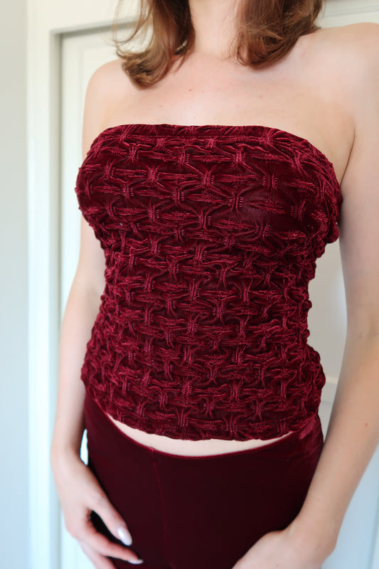 VINTAGE VELVET TWIN SET