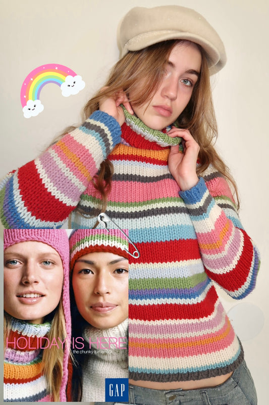 GAP 2000 HOLIDAY SWEATER