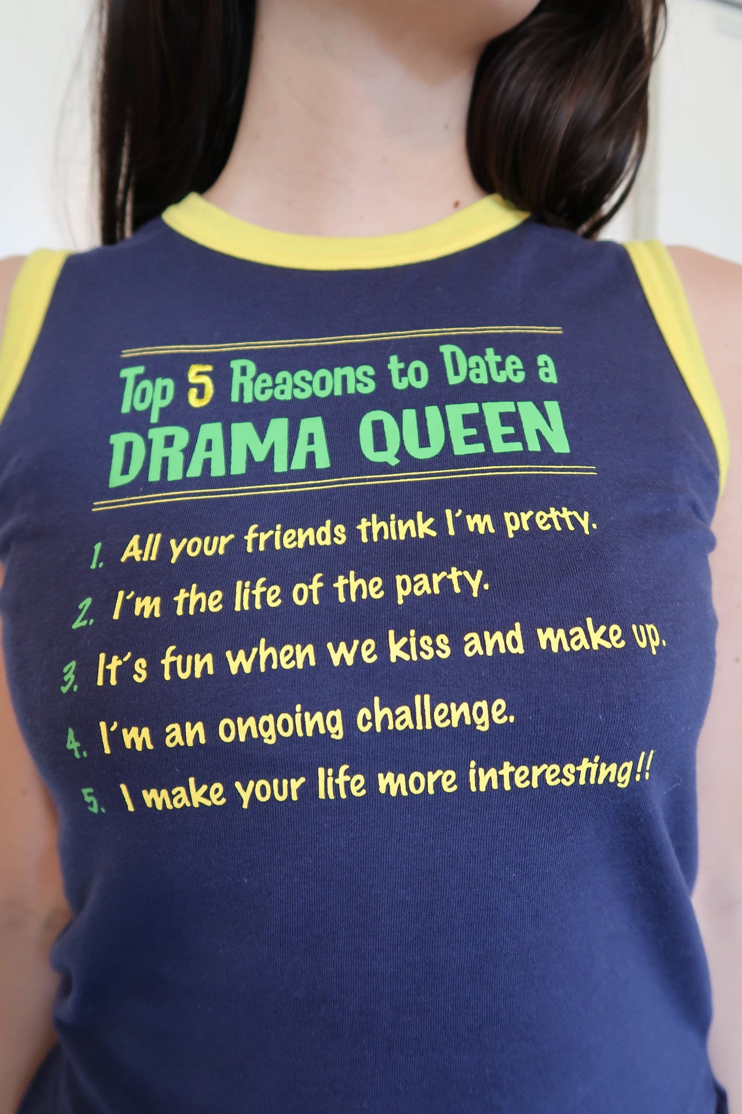 Y2K DRAMA QUEEN TANK