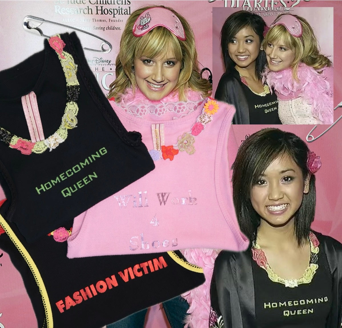 Y2K FASHION VICTIM TANK