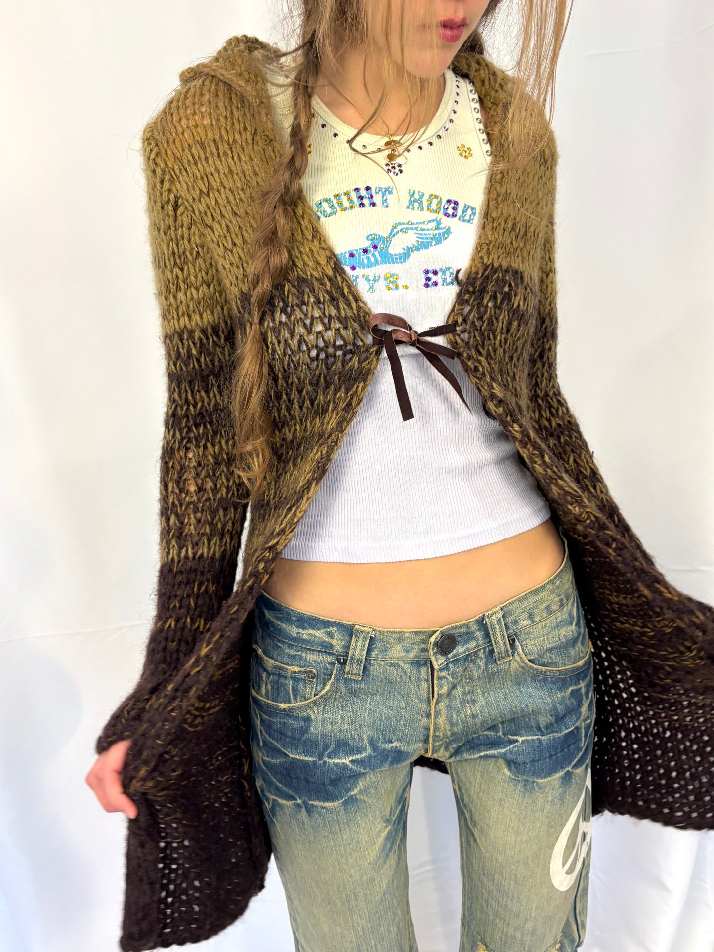 OLSEN TWIN KNIT CARDIGAN