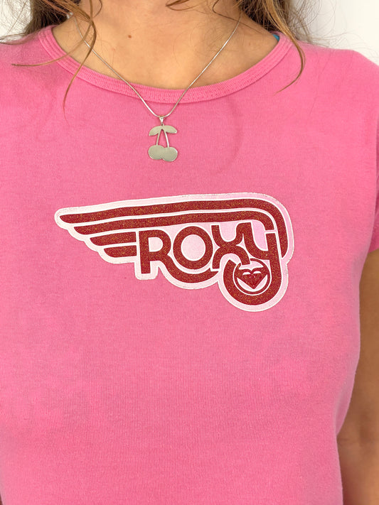Y2K ROXY GLITTER T-SHIRT