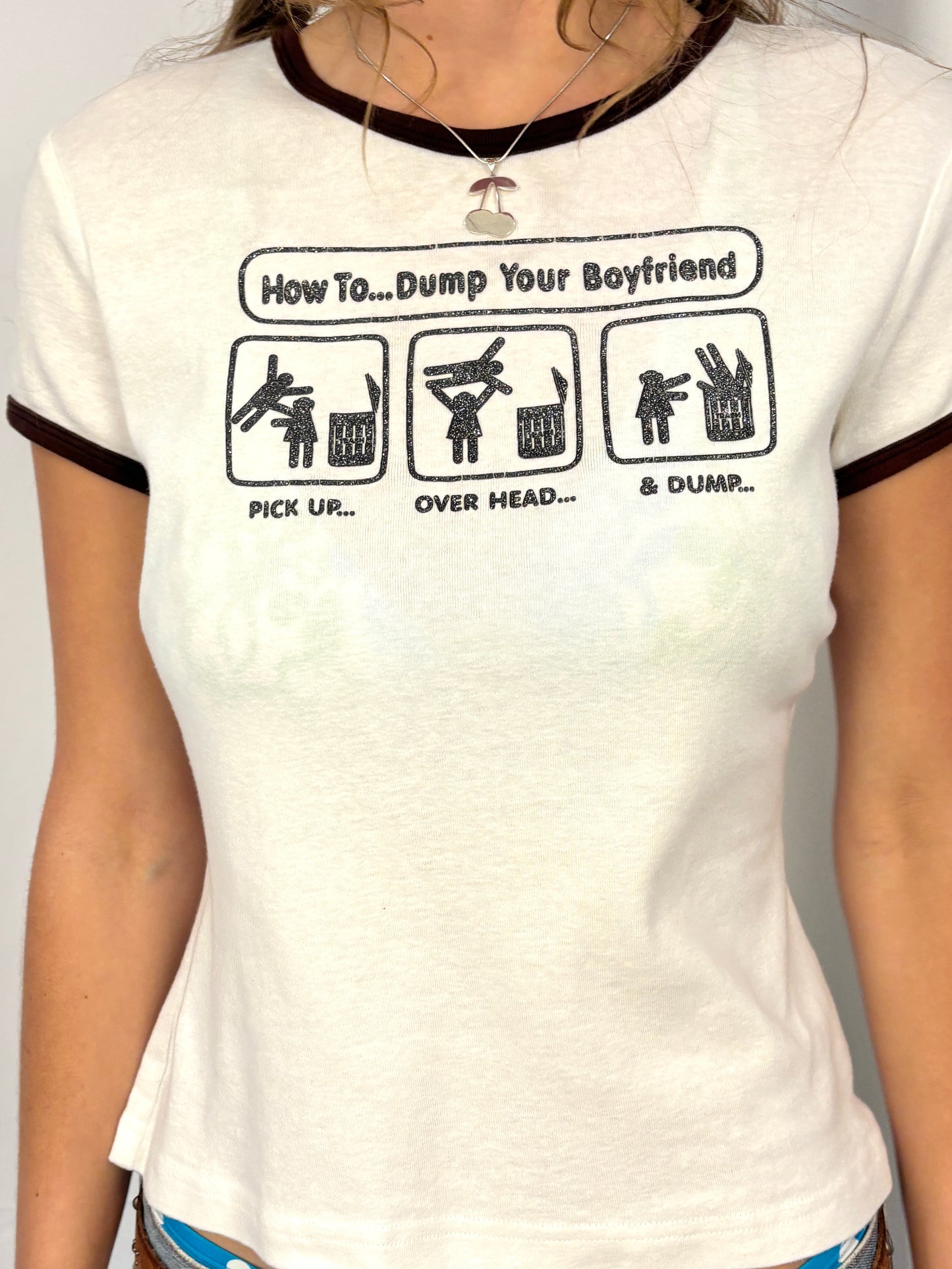 VINTAGE DUMP HIM T-SHIRT
