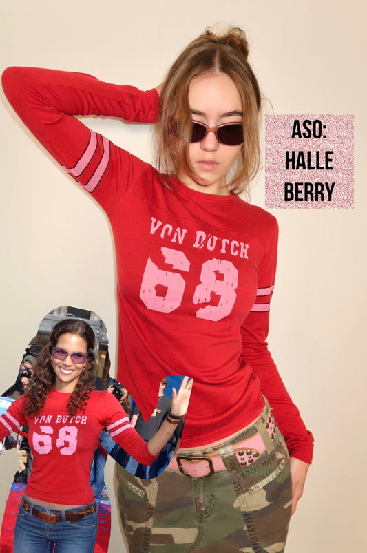 VON DUTCH x HALLE BERRY TOP