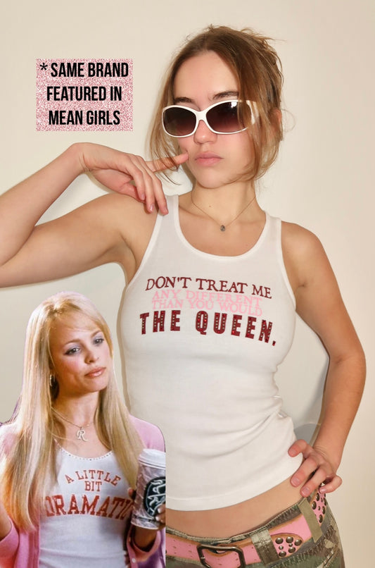 QUEEN MEAN GIRLS TANK TOP