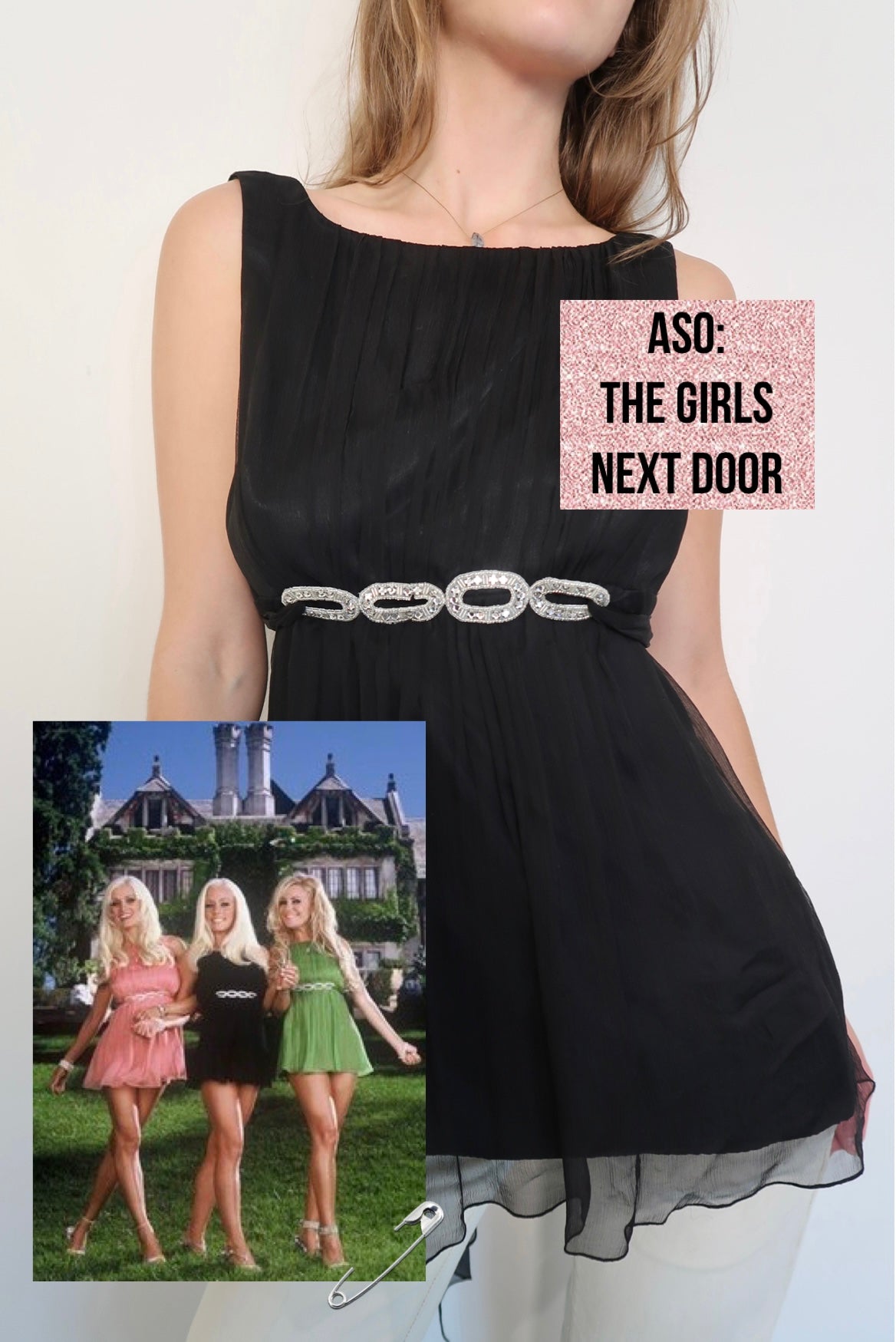 GIRLS NEXT DOOR SILK TOP